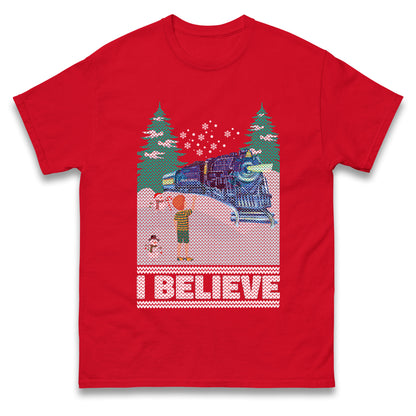 I Beleive Polar Express Christmas t shirts