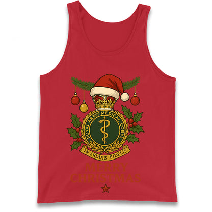 Royal Army Medical Corps Christmas Tank Top