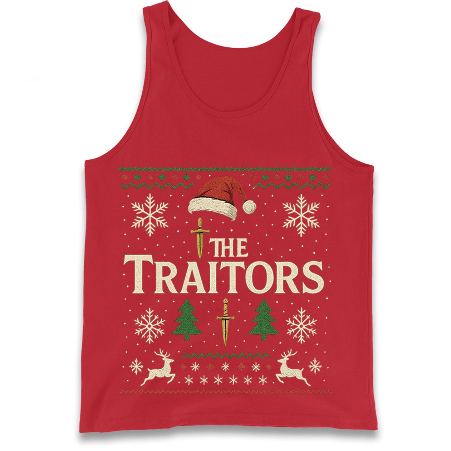 The Traitors Christmas Tank Top