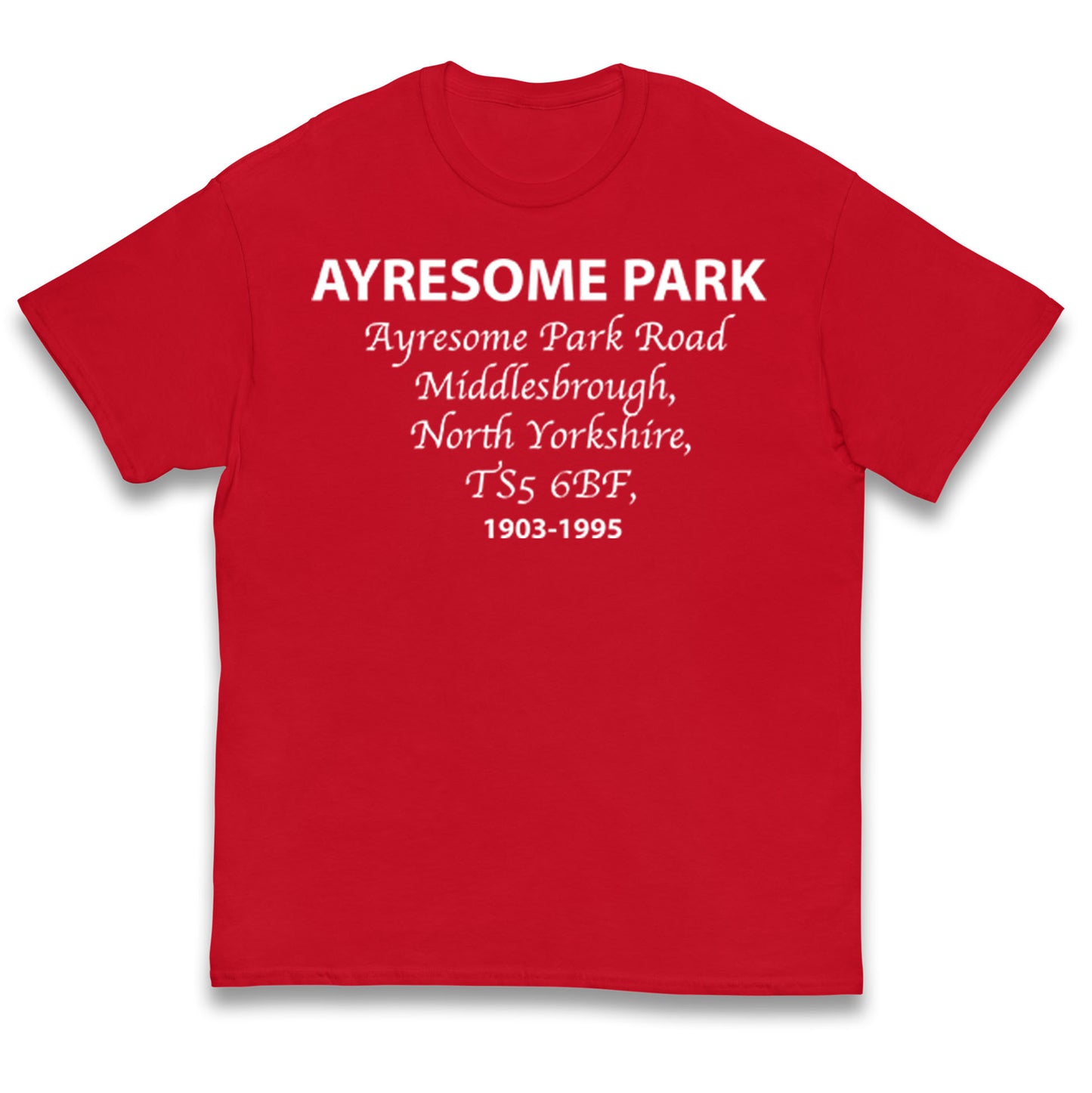 Middlesbrough Ayresome Park Kids T Shirt