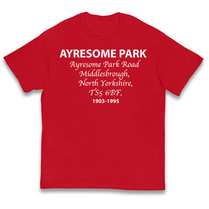 Middlesbrough Ayresome Park Kids T Shirt