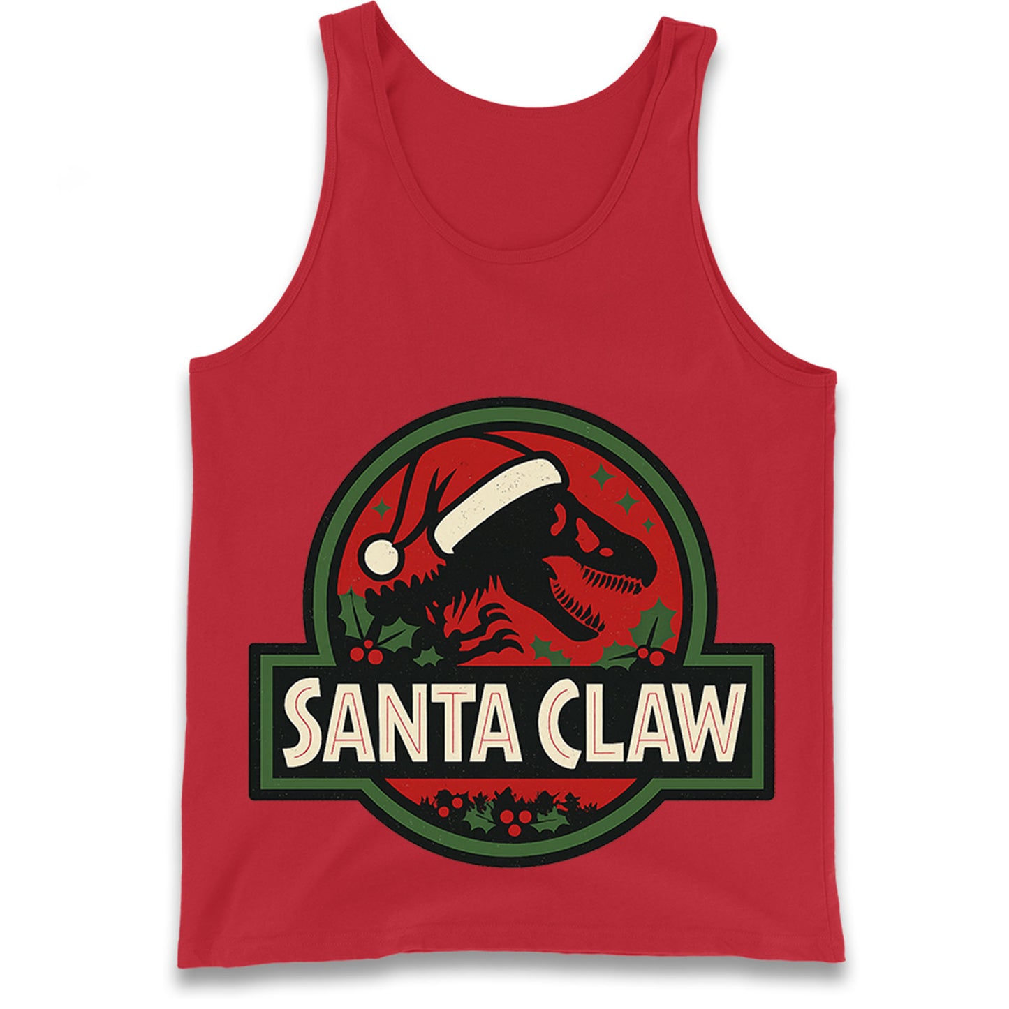 Jurassic Park Christmas Tank Top