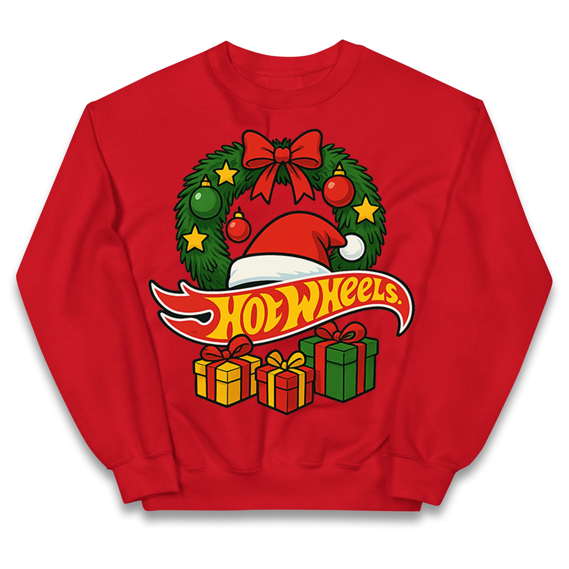 Hotwheels Christmas Kids Jumper