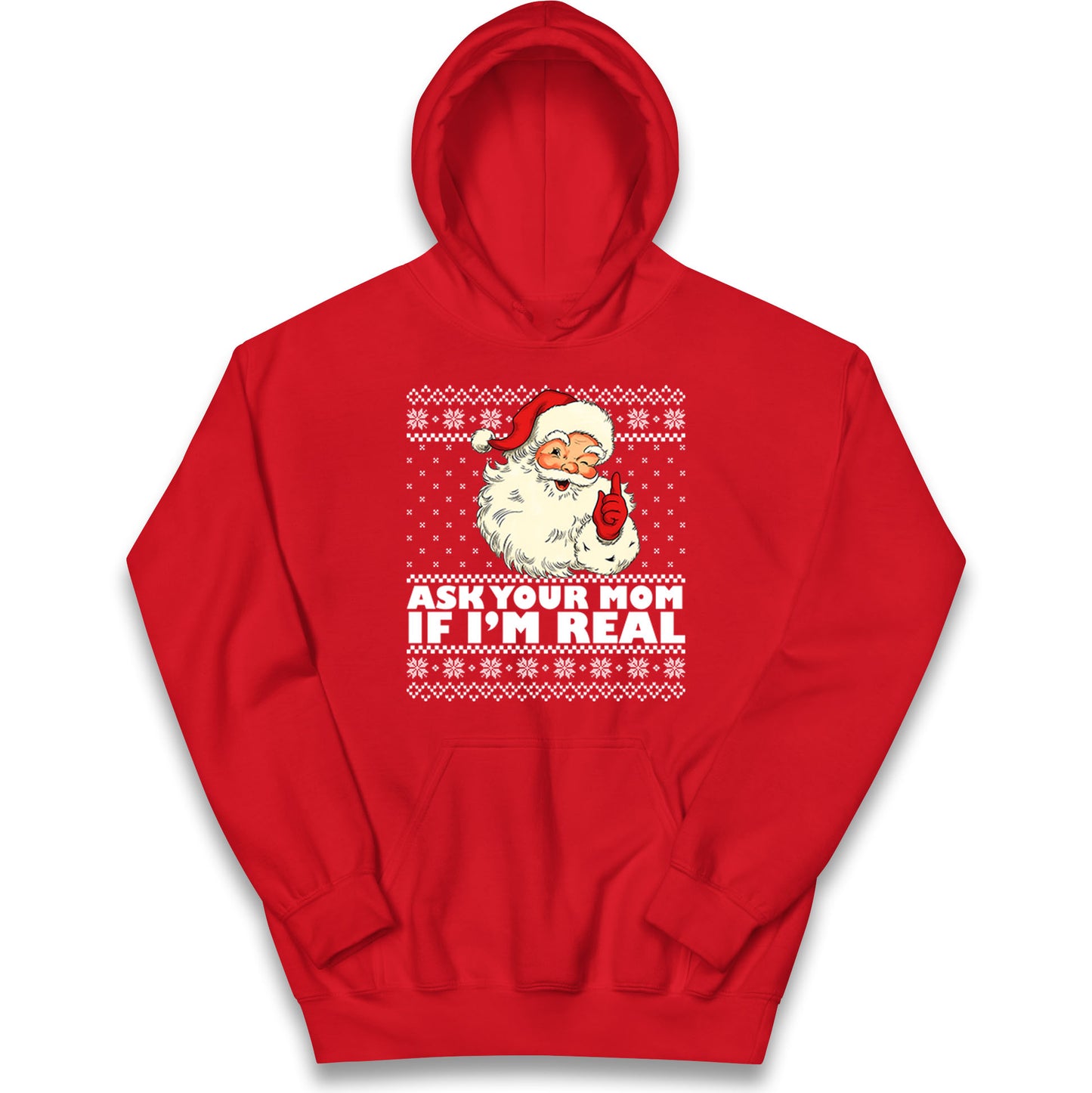 The Real Santa Kids Hoodie