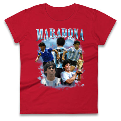 Diego Maradona Womens Tee Top