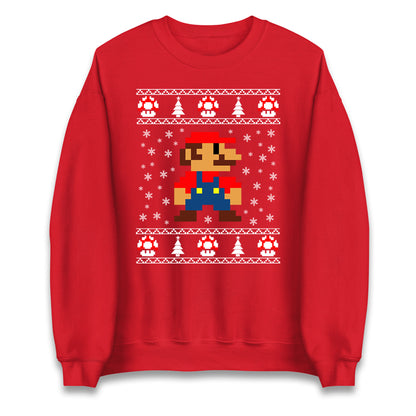 Super Mario Christmas Jumper