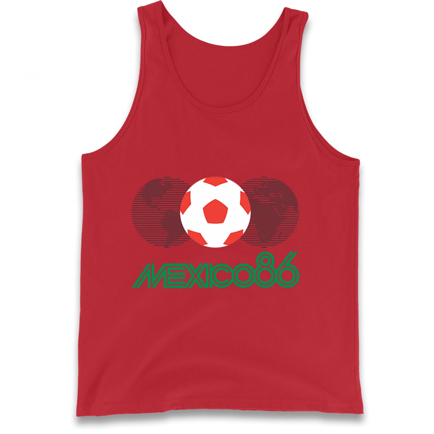 Mexico 86 logo Tank Top