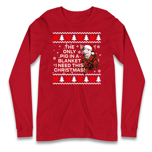 Pigs in Blankets Longsleeve T Shirt
