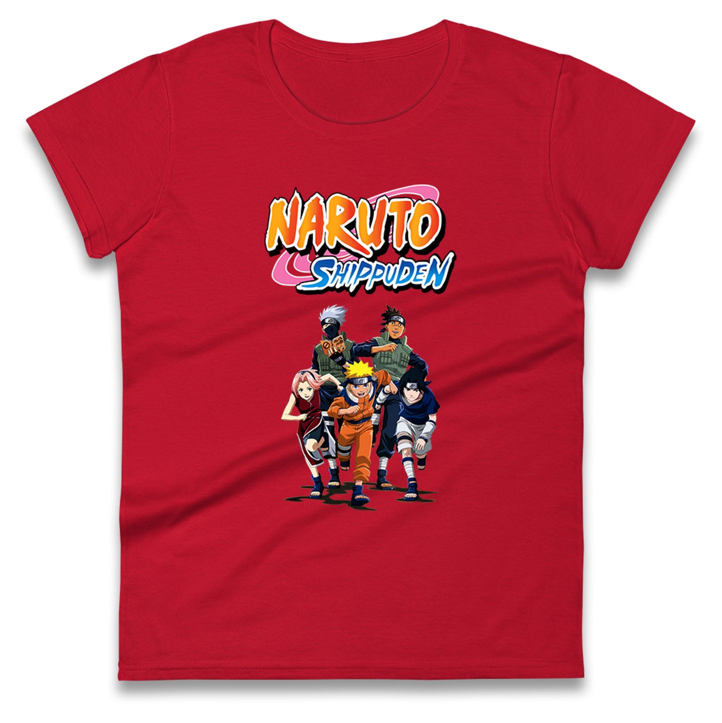 Naruto Shippuden Friends Womens T Shirt