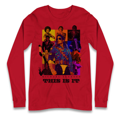 Michael Jackson This Is It Longsleeve T Shirt