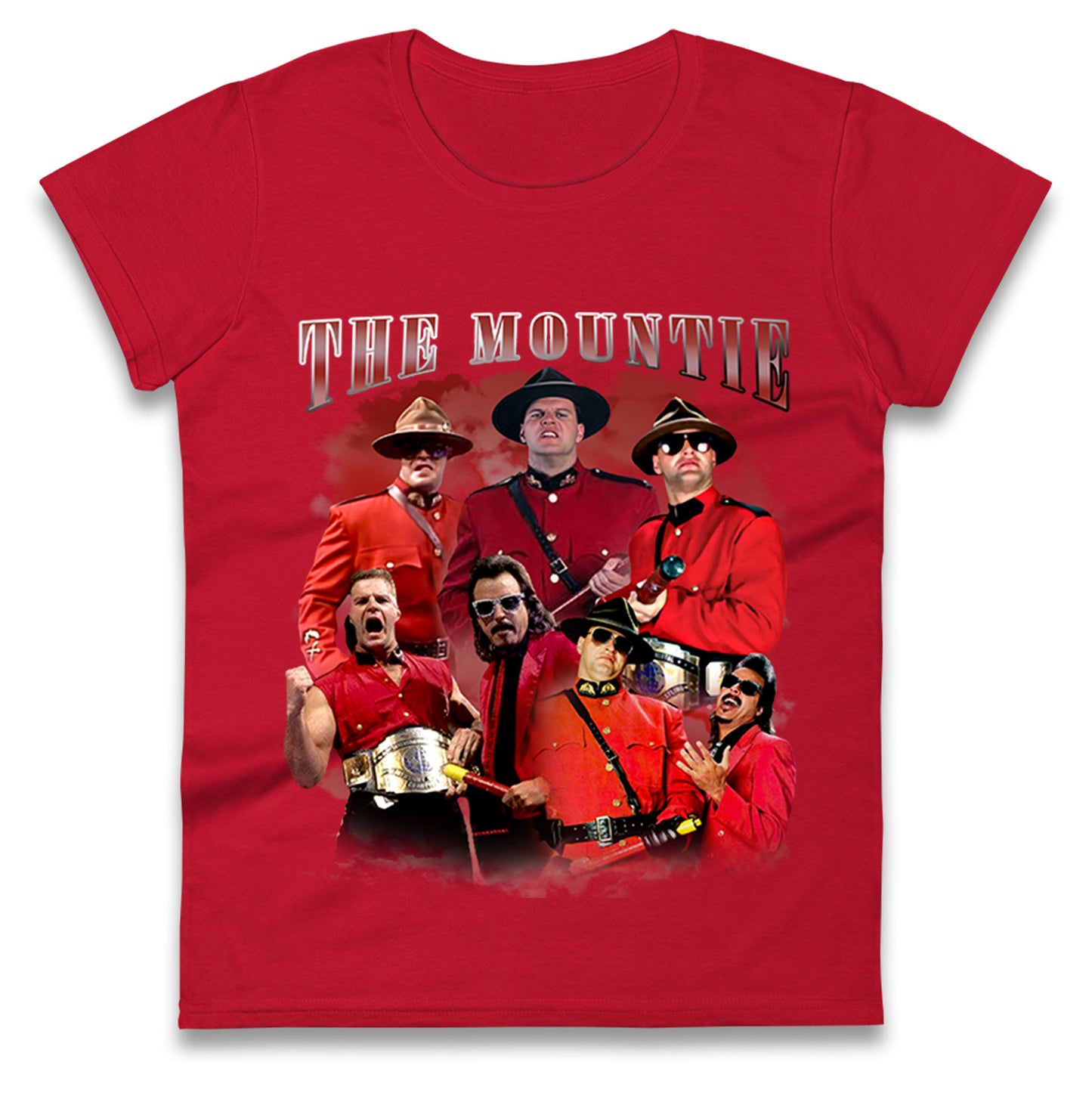 The Mountie Bootleg Womens t shirt