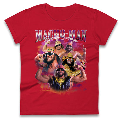 Macho Man Bootleg Womens t shirt