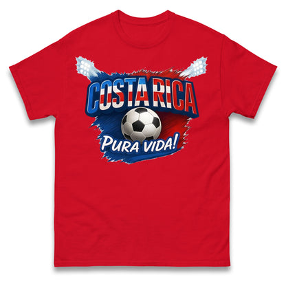 Costa Rica Retro World Cup T Shirt 