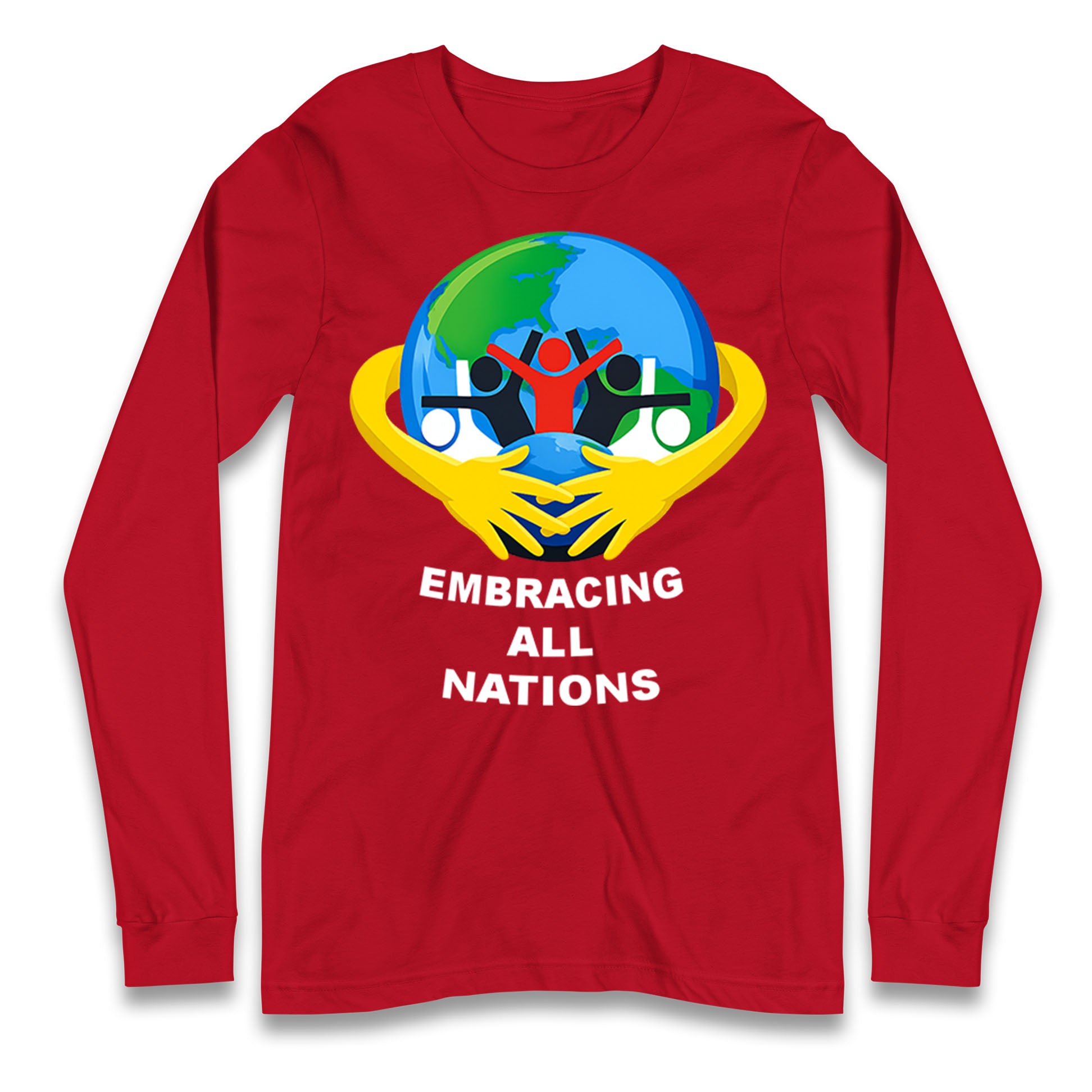 Embracing All Nations Longsleeve T Shirt