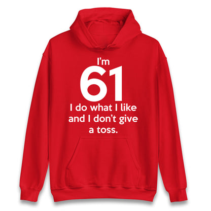 61th Birthday Hoodie