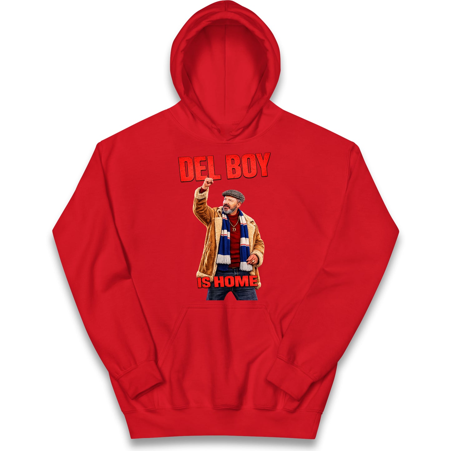 Derek McInnes Rangers Del Boy Football Kids Hoodie