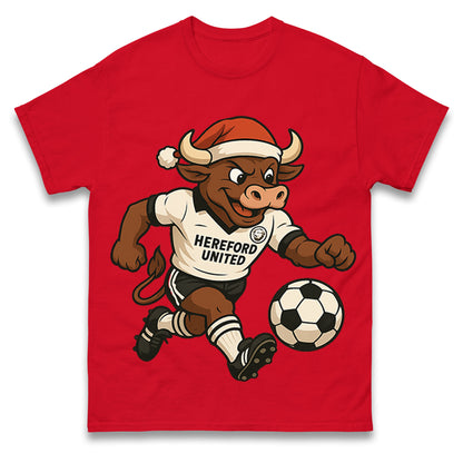 Retro Hereford Christmas T Shirt