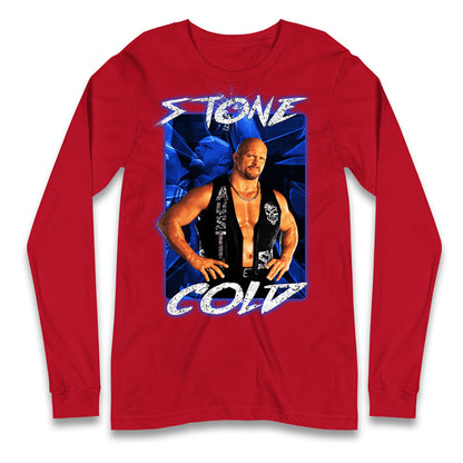 Stone Cold wwe Bootleg Long Sleeve T Shirt