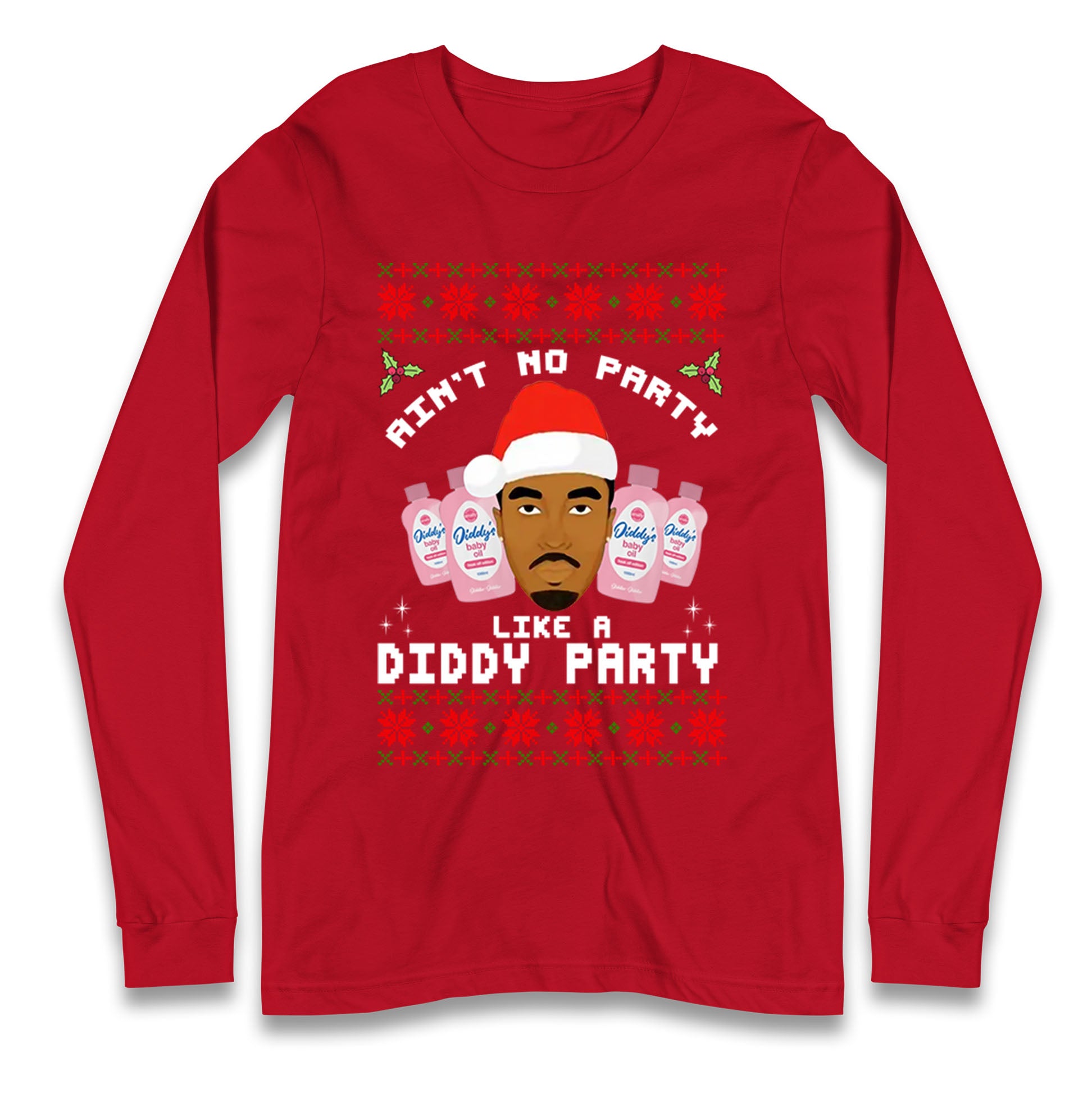 Diddy Christmas Longsleeve T Shirt