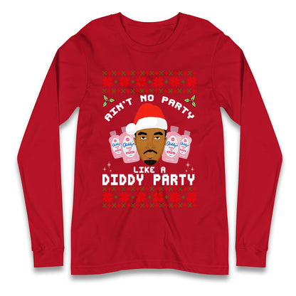 Diddy Christmas Longsleeve T Shirt