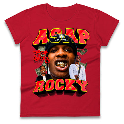 Asap Rocky Tour Ladies T Shirt