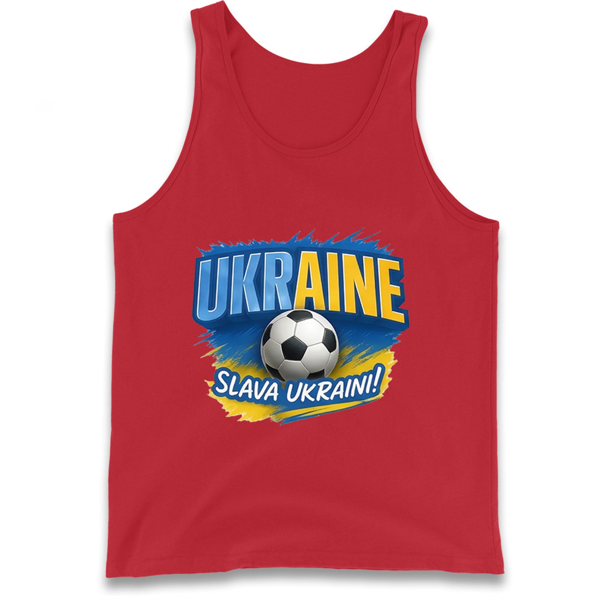 Ukraine Retro World Cup Tank Top