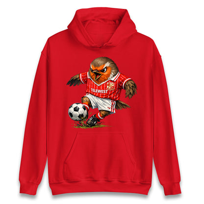 Classic Swindon Town Football Hoodie 