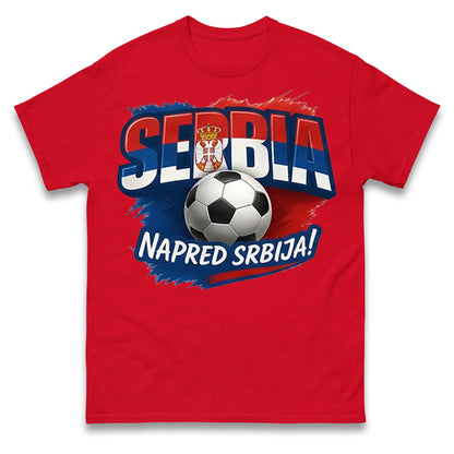 Serbia Retro World Cup T Shirt