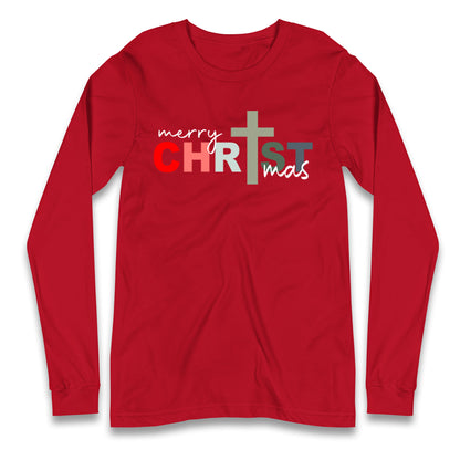 Christ Christmas Longsleeve T Shirt