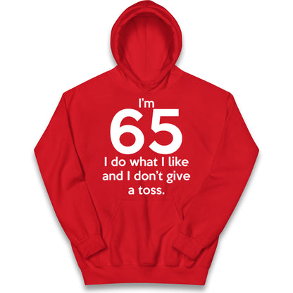 65th Birthday Kids Hoodie