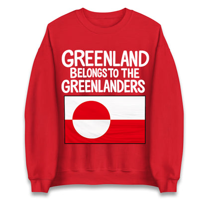 Greenland Belongs To The Greenlanders Jumper