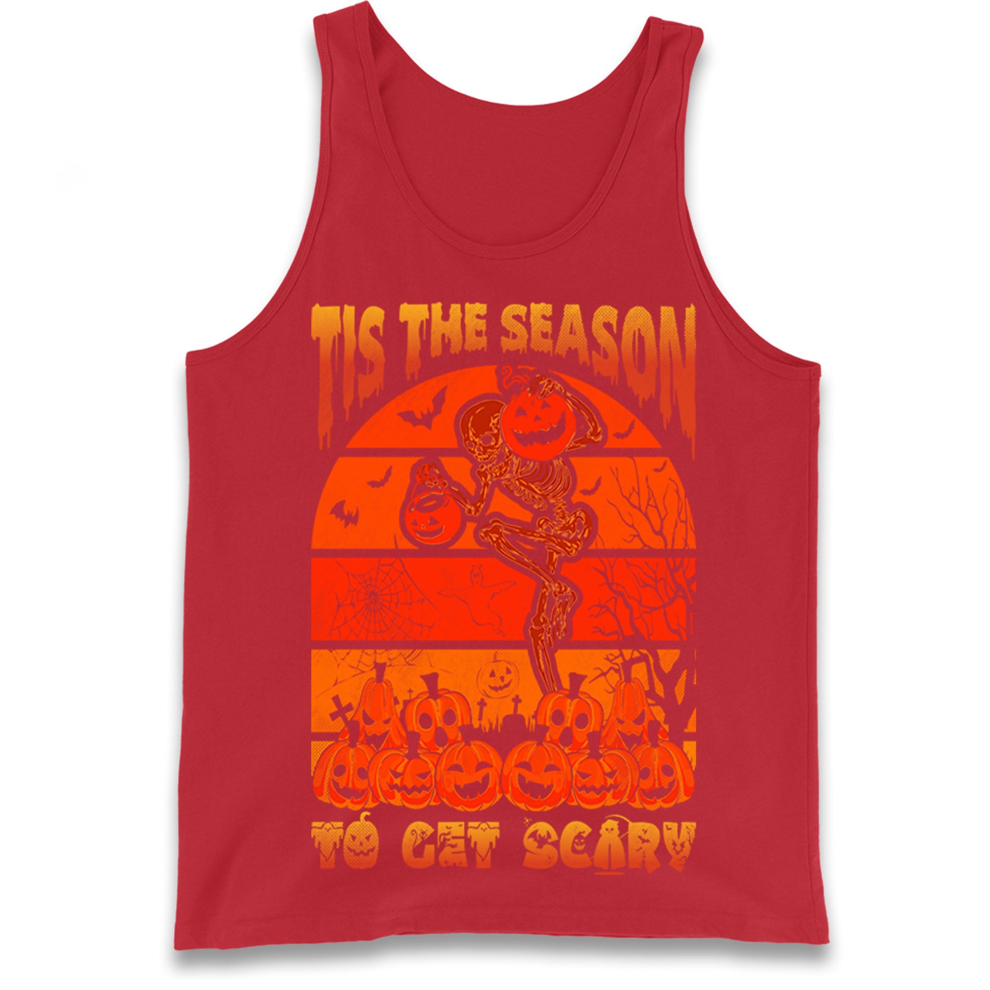 Tis The Season To Get Scary Tank Top
