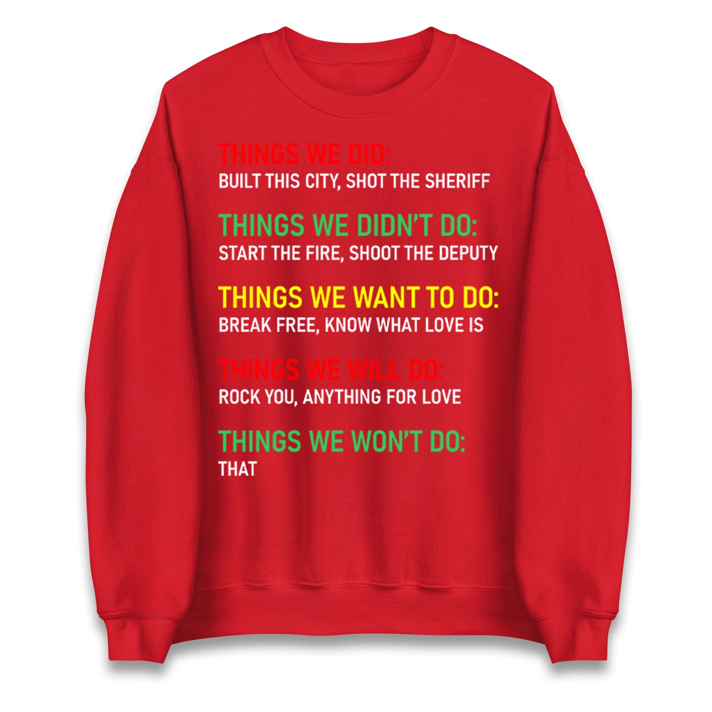 Bob Marley Music Jumper