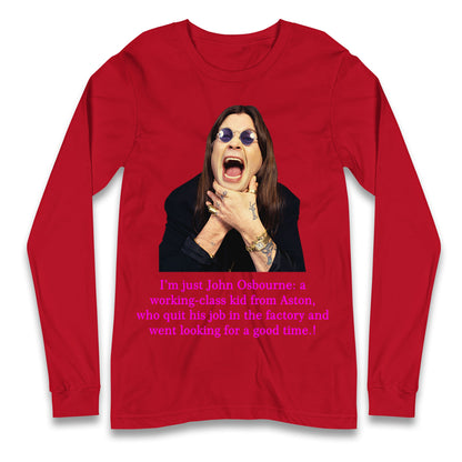 Ozzy Osbourne Longsleeve T Shirt