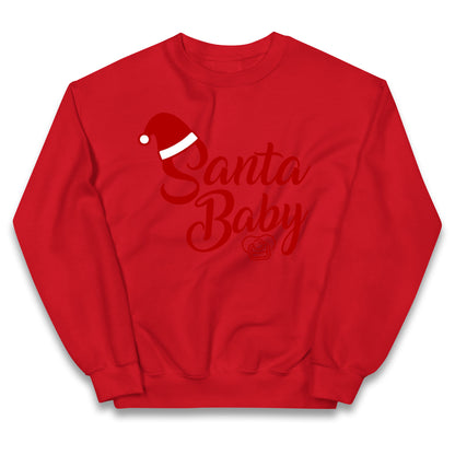 Santa Baby Christmas Jumper

