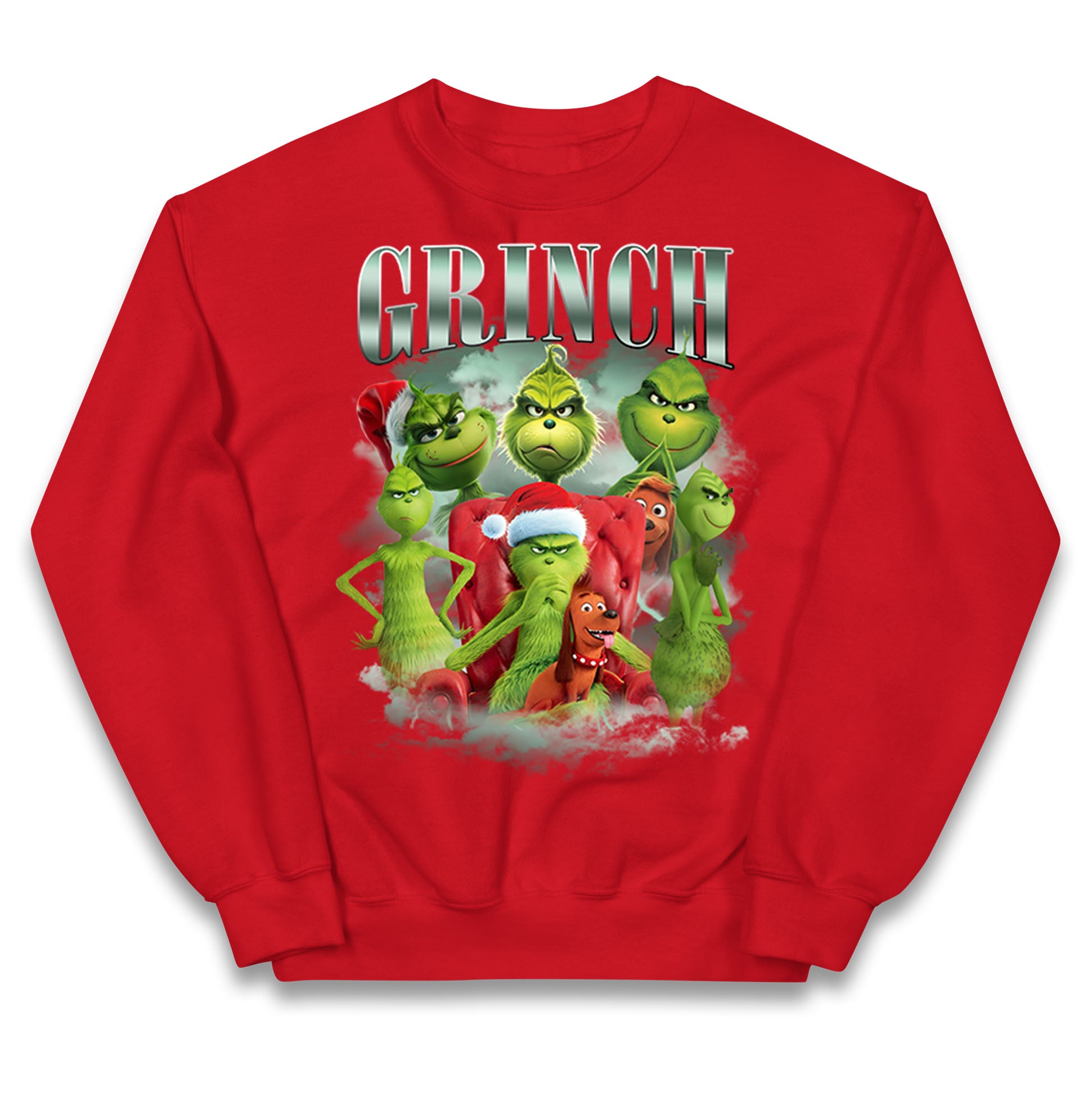 grinch christmas kids jumper