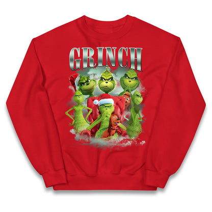 grinch christmas kids jumper