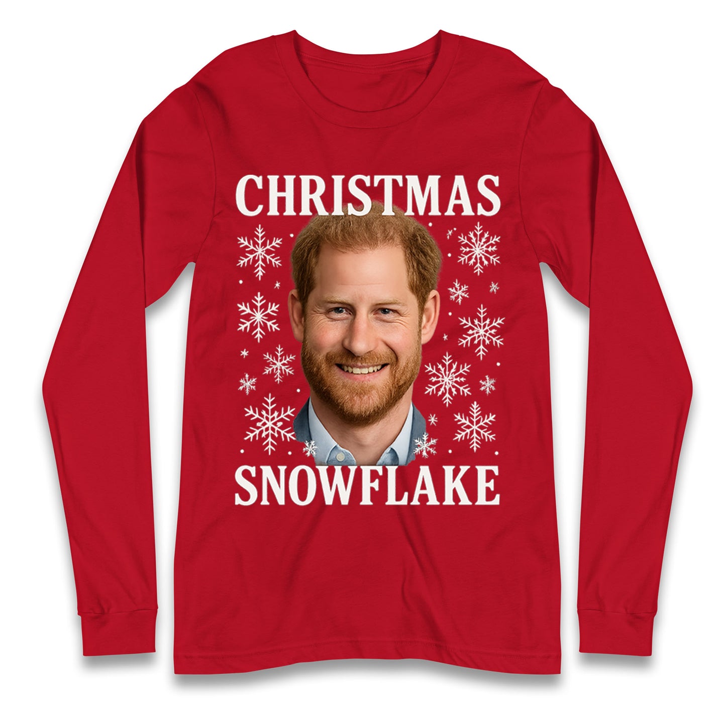 Prince Harry Xmas Longsleeve T Shirt