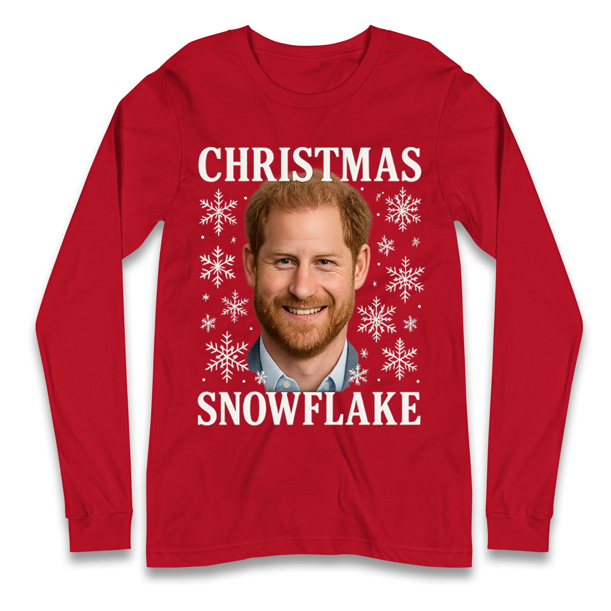 Prince Harry Xmas Longsleeve T Shirt