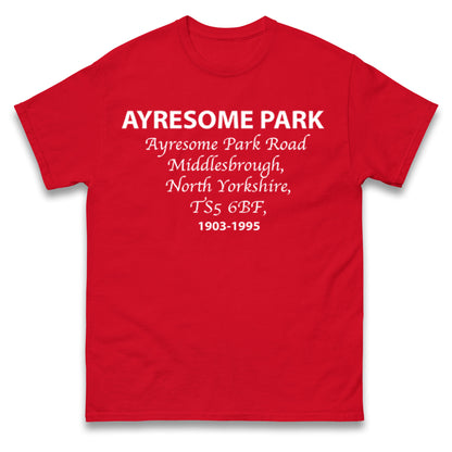 Middlesbrough Ayresome Park T Shirt