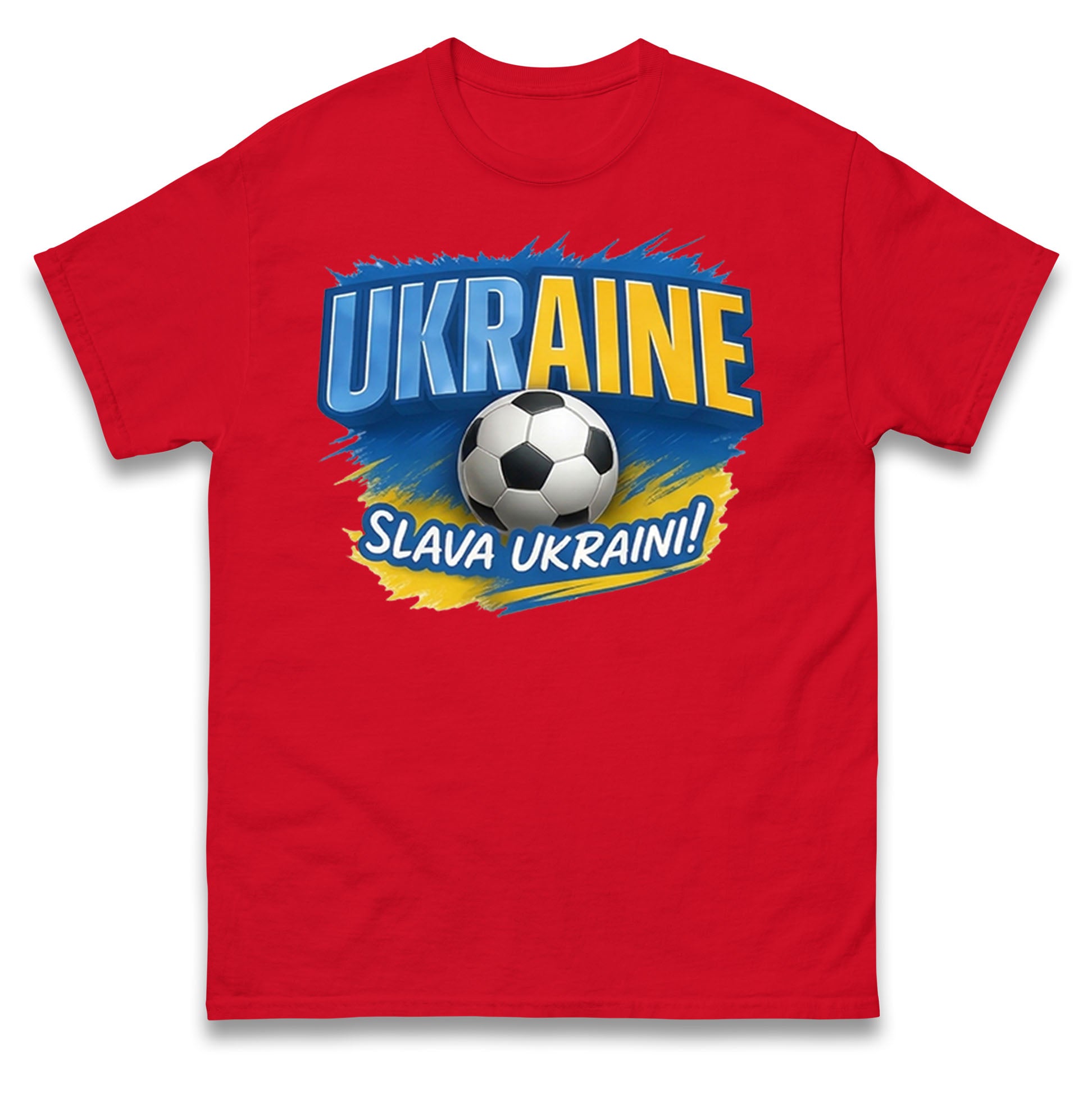 Ukraine Retro World Cup T Shirt