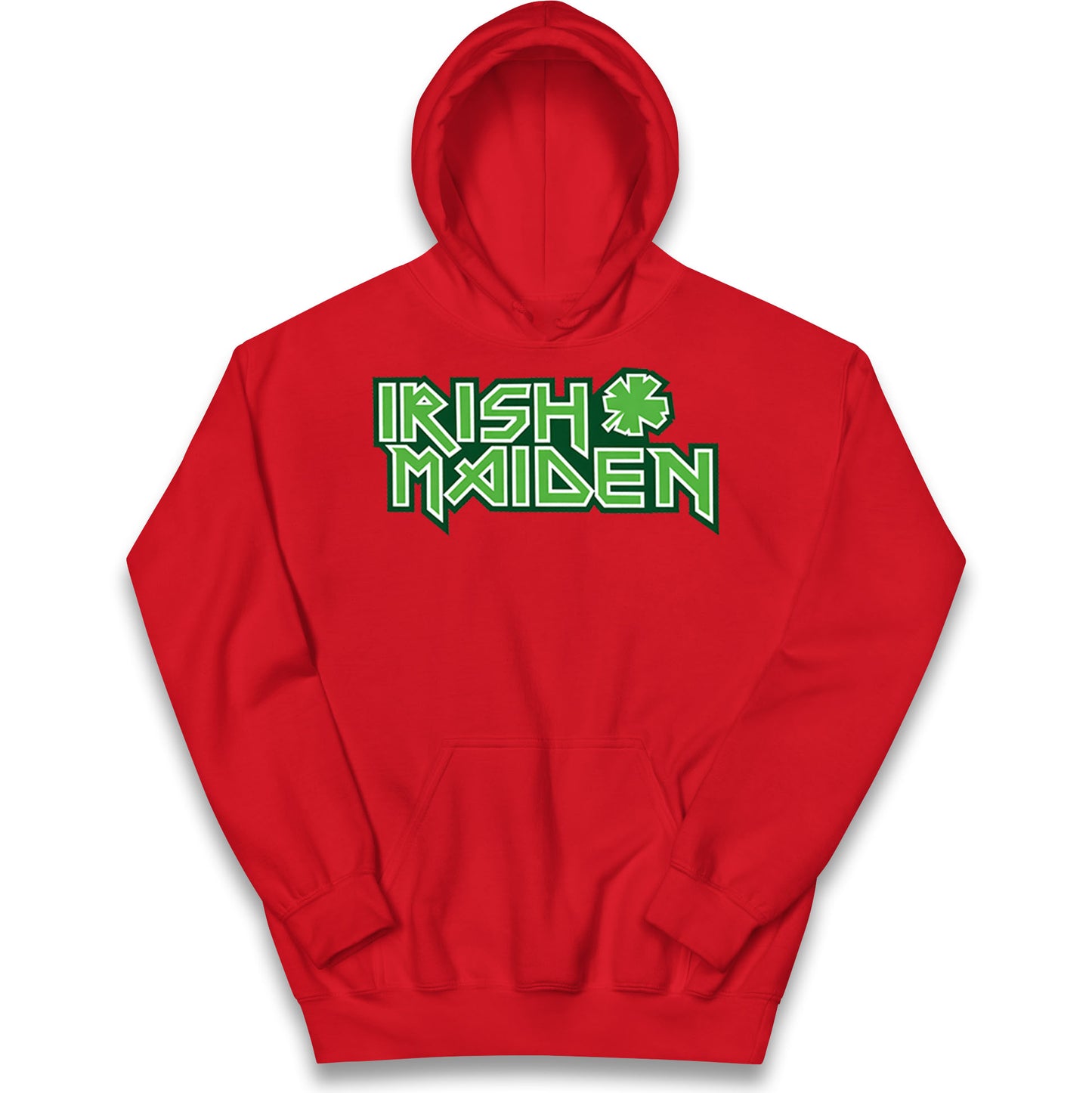 Irish Maiden St Patricks Day Kids Hoodie