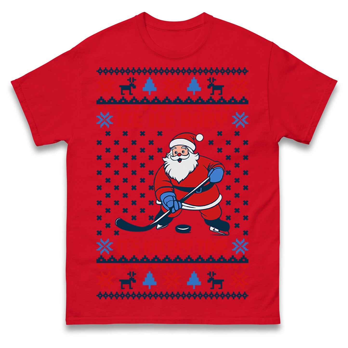 Hockey Christmas T Shirt