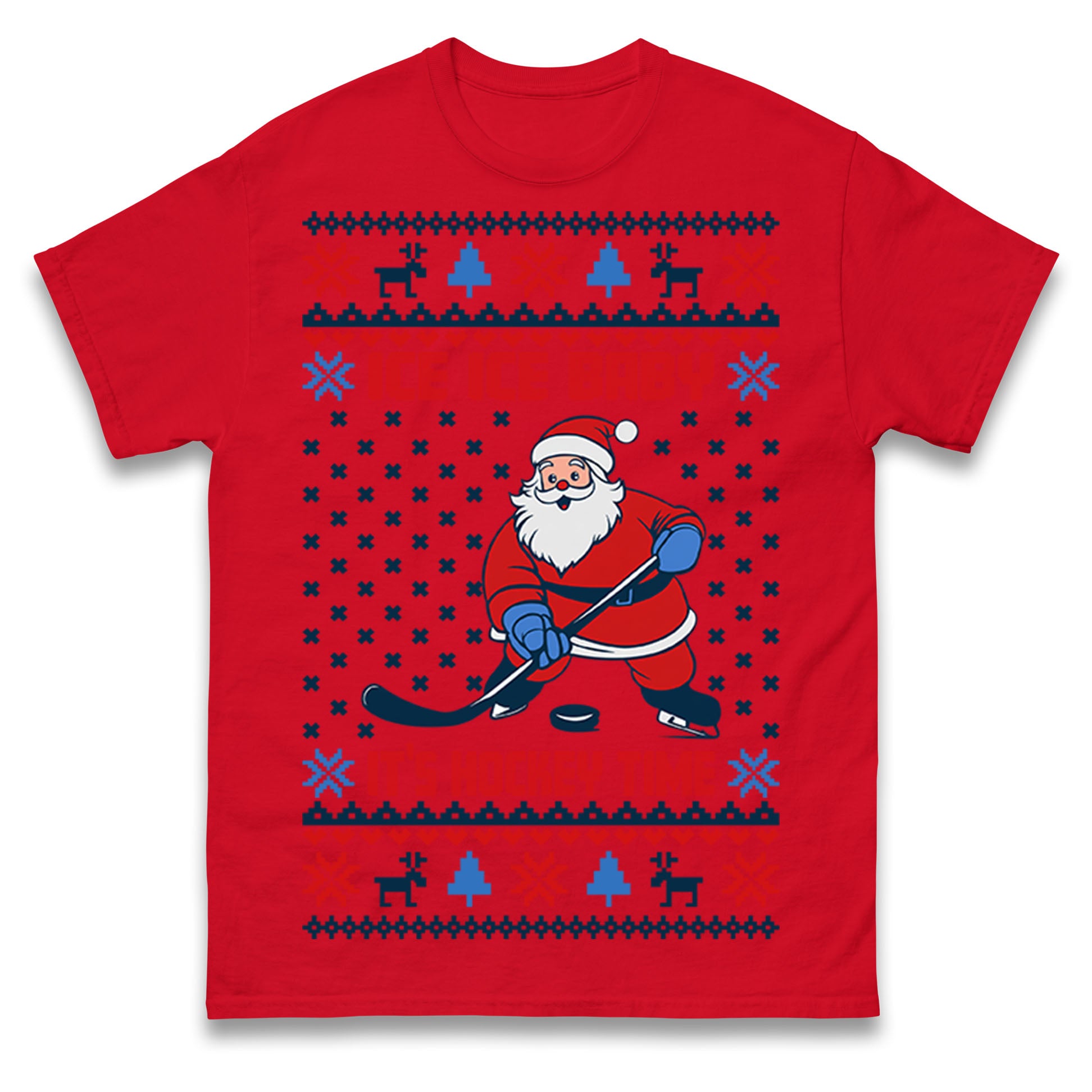 Hockey Christmas T Shirt