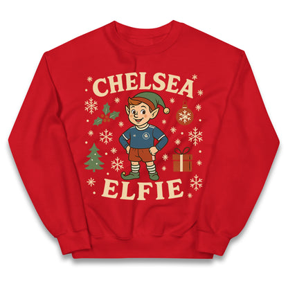 Chelsea FC Christmas Kids Jumper