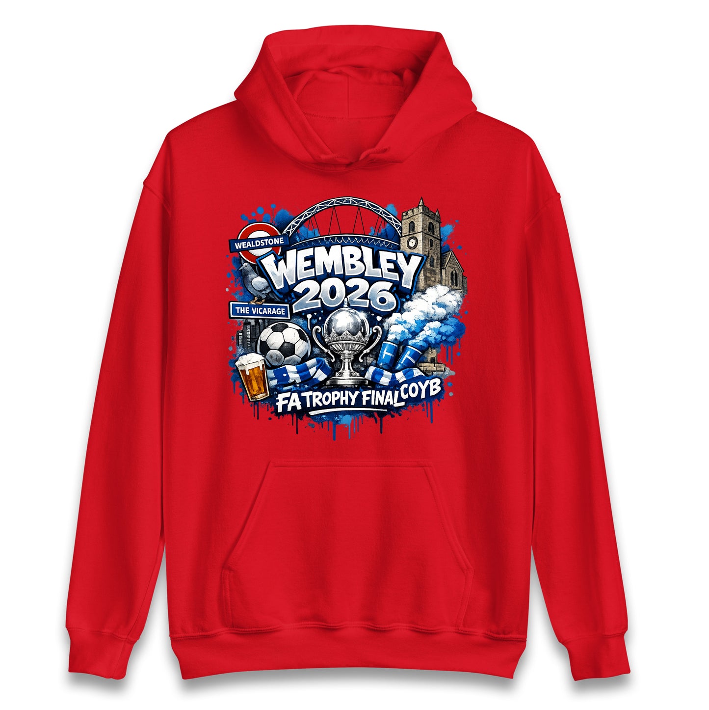 Wealdstone FA Trophy Final Wembley 2026 Hoodie