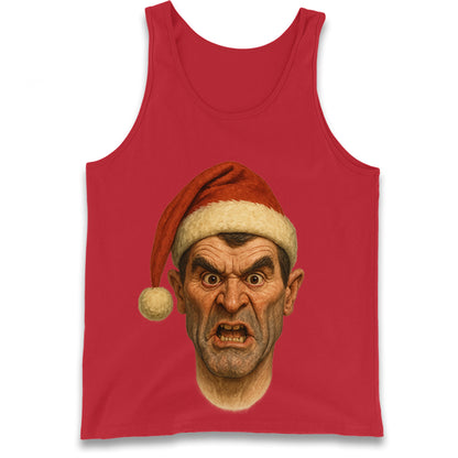 Roy Keane Spitting Image Christmas Tank Top