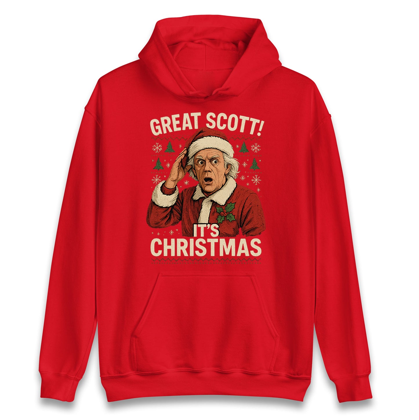 Back to the Future Doc Brown Hoodie