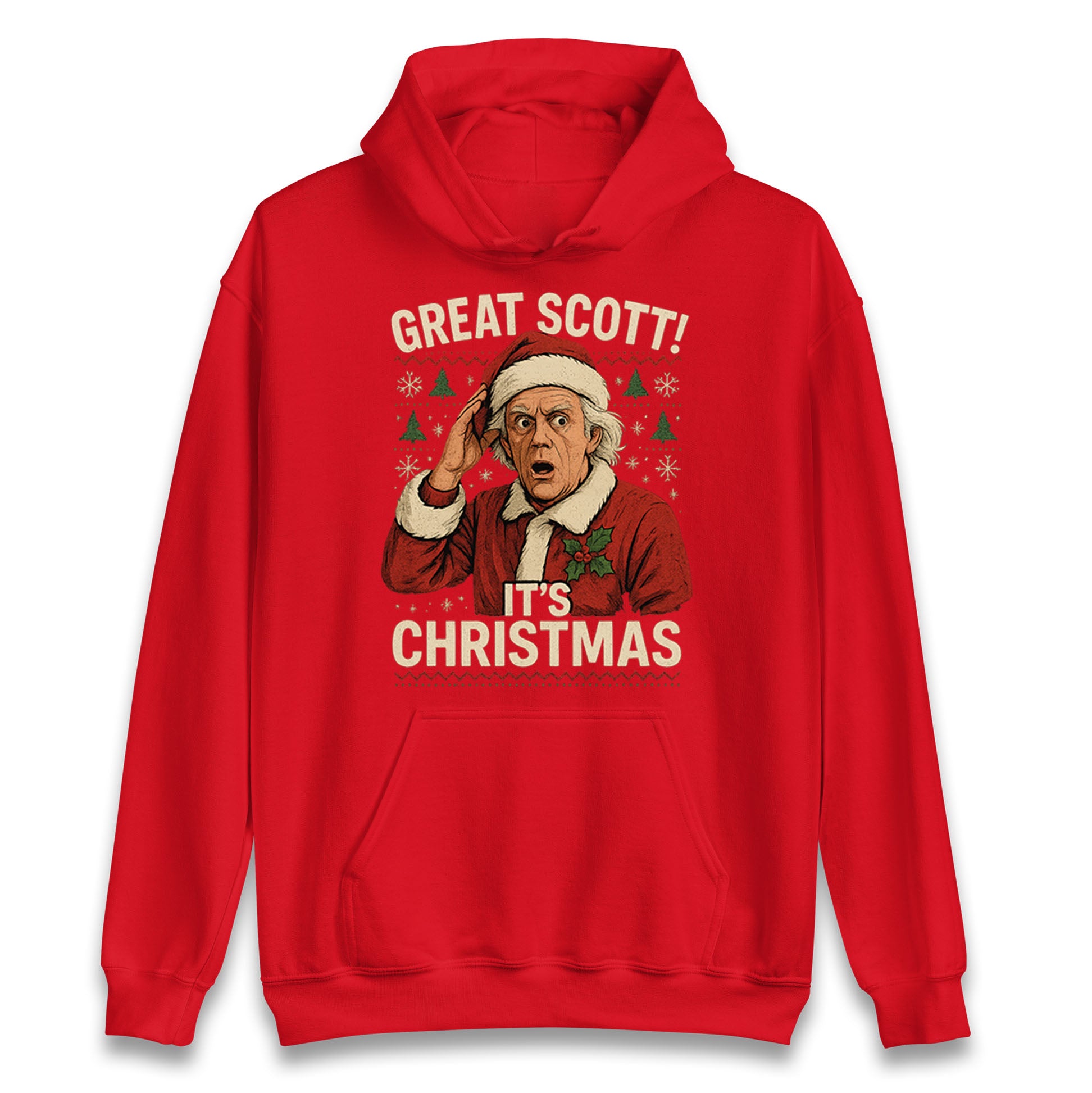 Back to the Future Doc Brown Hoodie