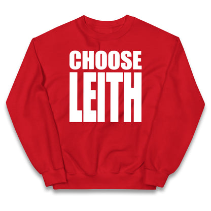 Hibs FC Choose Leith Football Kids Jumper 